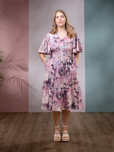 SANDRAdress ss (Kirsikkapuu light pink jersey)