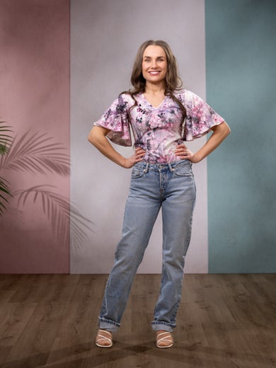 SANDRAshirt (Kirsikkapuu light pink jersey)