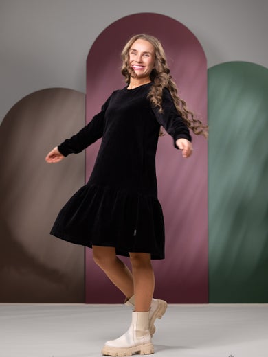 SELMAdress (black velour)