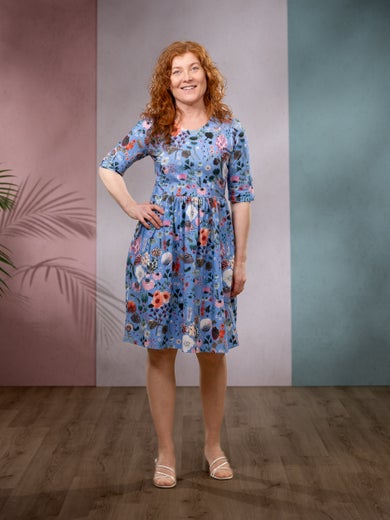 SILVIAdress (Ihastus blue jersey)