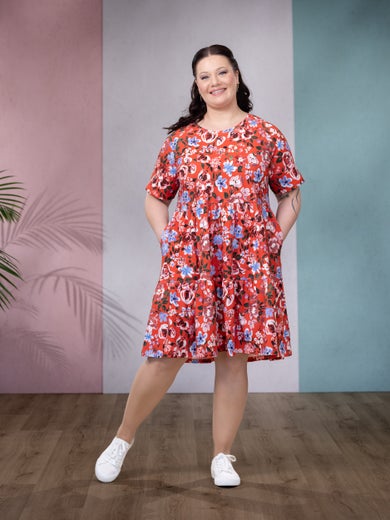 STELLAdress ss (Rakkaudella red / blue / white jersey)