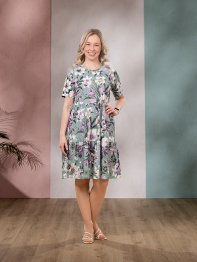 STELLAdress ss (Ritarinkannus sage / lilac jersey)