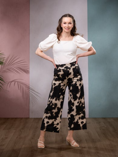 SWINGtrousers (Kaiku brown / sand jersey)