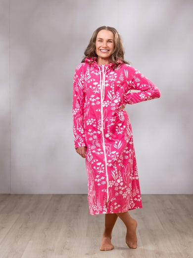 SAUNAtakki (Kauris pink stretch terry)