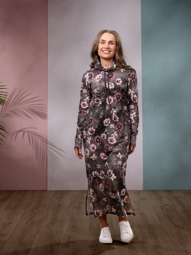 TAUKOdress (Suklaakosmos brown / rose stretch college)