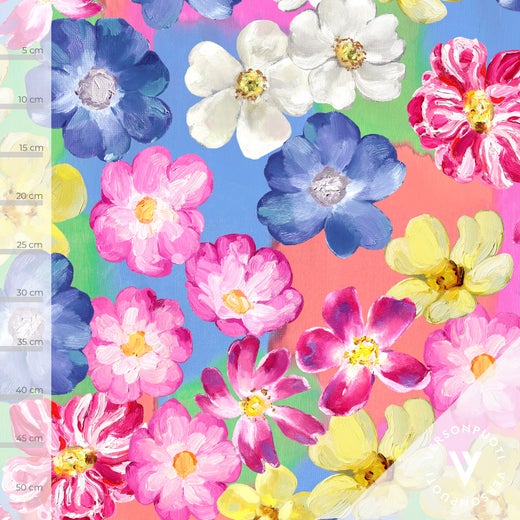 Villiruusu (pastel) stretch college