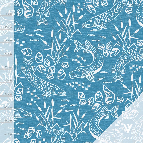 Hauen henki (blue) tricot