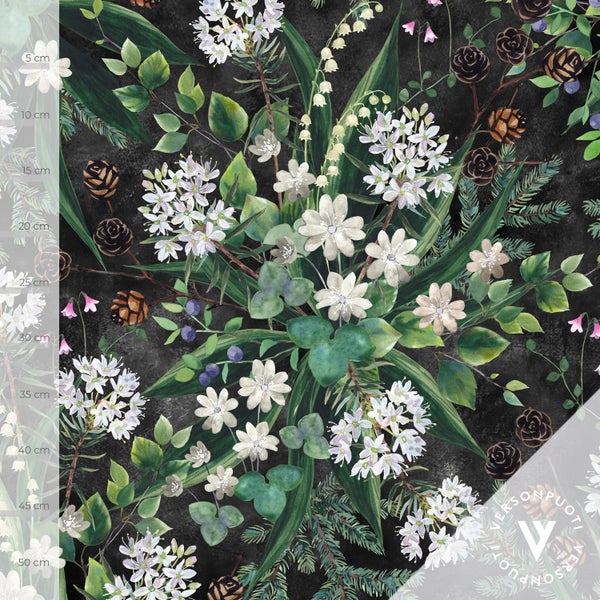 Mets&auml;kylpy (black / green) tricot