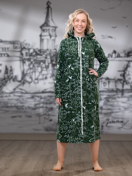 SAUNAtakki (Pohjoisen kutsu pine stretch terry)