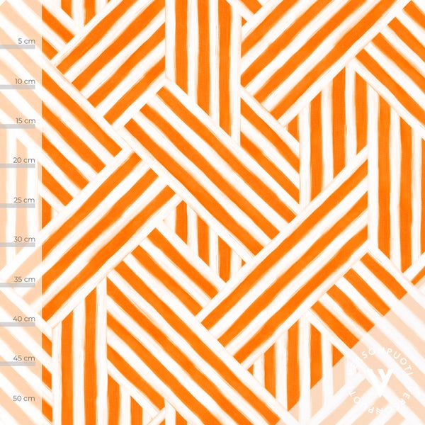 Siksak (orange) stretch college 280g